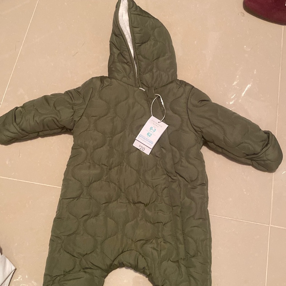 Baby snowsuit